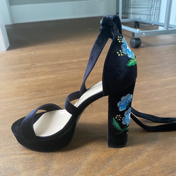 Public Desire Ilona Lace Up Platform Heels *NWOT* - Picture 6 of 11